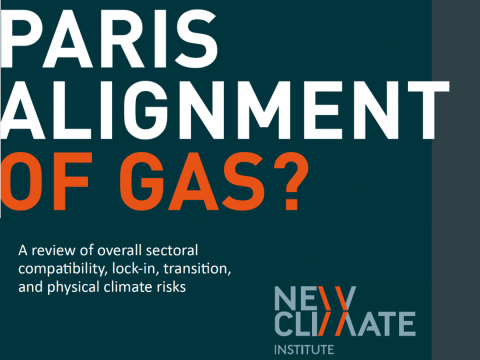 Paris alignment of gas?